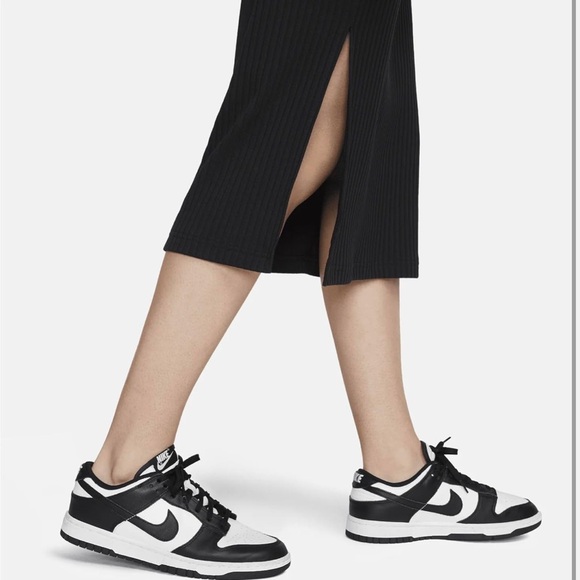 Nike Chill Knit Slim Ribbed Midi Skirt - Picture 4 of 10